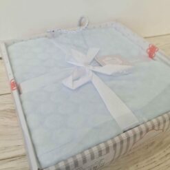 Couverture nube 110x80 Bleu clair - Naf naf