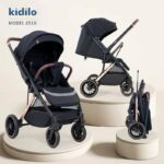 Poussette reversible avec couette