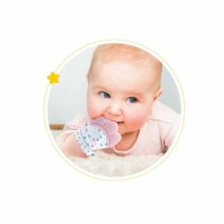 Mitaine de dentition Rose - Babyjem