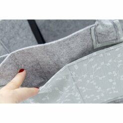Panier à couches portable pour bébé vert - Babyjem