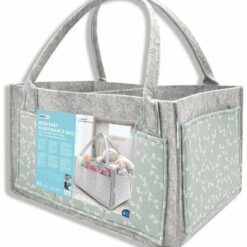 Panier à couches portable pour bébé vert - Babyjem