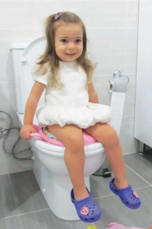 réducteur de toilette rose - babyjem