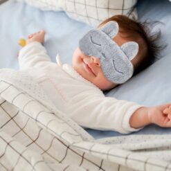 Masque sommeil gris - babyjem