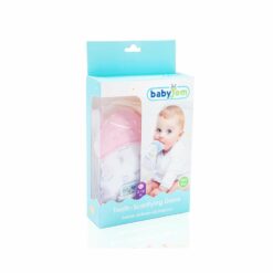 Mitaine de dentition bébé gris - Babyjem
