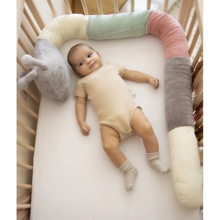 tour de lit et coussin bébé - babyjem - 3en 1 - Allobebe Maroc