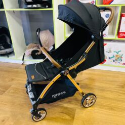 Poussette autopliante Gold/Black - Popypapa