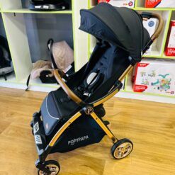 Poussette autopliante Gold/Black - Popypapa