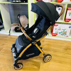 Poussette autopliante Gold/Black - Popypapa