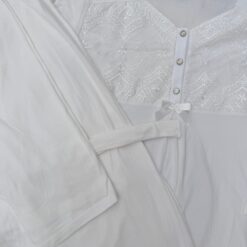 Ensemble Pyjama 2 Pièces Maman XL : Grossesse et Allaitement en Coton