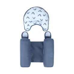 Pad coussin + 2 cales bébé motif bleu boomerang- Sevi