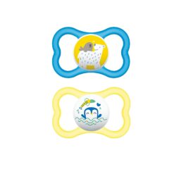 MAM - 2 sucettes silicone Air 6+