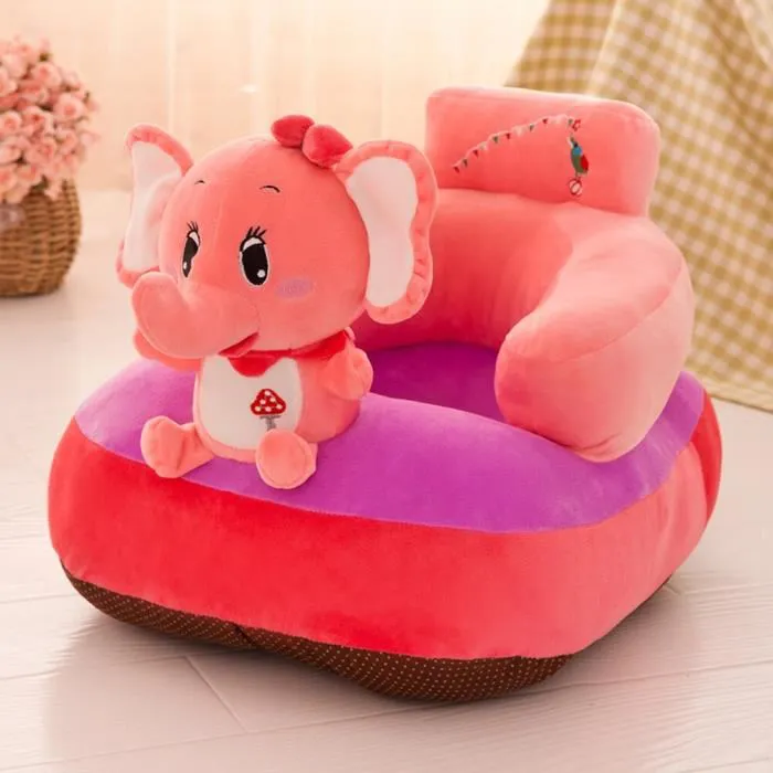 COUSSIN D’ASSISE POUR BEBE ROSE