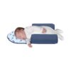 Pad coussin + 2 cales bébé motif bleu boomerang- Sevi