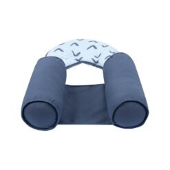 Pad coussin + 2 cales bébé motif bleu boomerang- Sevi
