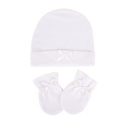 Ensemble Bonnet Bébé et Mitaines - Sevibebe