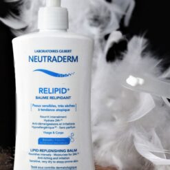 Neutraderm gilbert : Baume bébé Relipidant visage et corps au beurre de karité 400ml