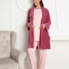 Pyjama grossesse et allaitement avec peignoir