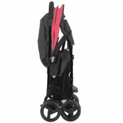 Poussette Compacte Curvi en Rouge + chanceliere + cache pluie - Cam