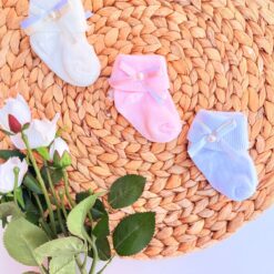 Lot de 3 Chaussettes Bébé Coton – Douceur et Chaleur en Toute Saison