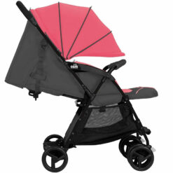 Poussette Compacte Curvi en Rouge + chanceliere + cache pluie - Cam