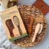 Ensemble Brosse et Peigne Bébé en Bois : Douceur Naturelle