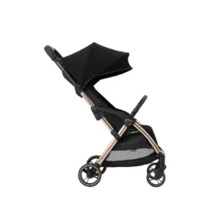 poussette Eden Black de Kikkaboo noir gold