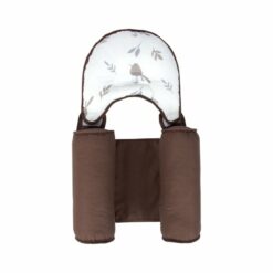 Pad coussin + 2 cales bébé motif Marron Oiseau- Sevi