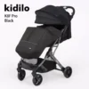 Kidilo K8 Pro F poussette valise compacte légère 7,5 kg naissance à 36 mois