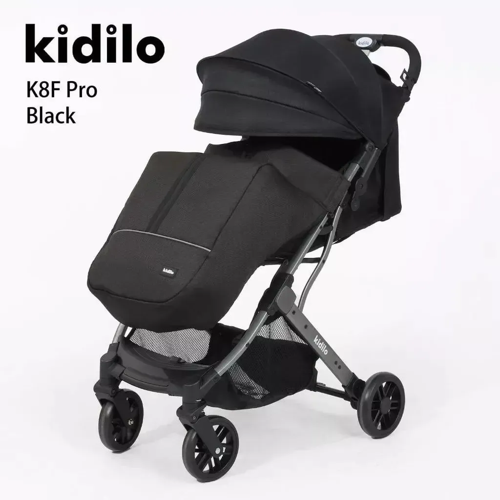 Kidilo K8 Pro F poussette valise compacte légère 7,5 kg naissance à 36 mois