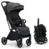 poussette kidilo compcte solide aluminum noir