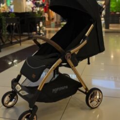 Poussette autopliante Gold/Black - Popypapa