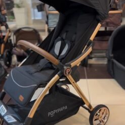 Poussette autopliante Gold/Black - Popypapa