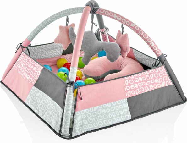 tapis-eveil-bébé-rose-1