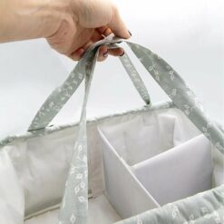 Panier à couches lavable pour bébé vert - Babyjem
