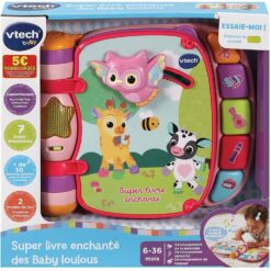Mon super livre enchanté rose des baby loulou - Vtech
