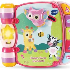 Mon super livre enchanté rose des baby loulou - Vtech