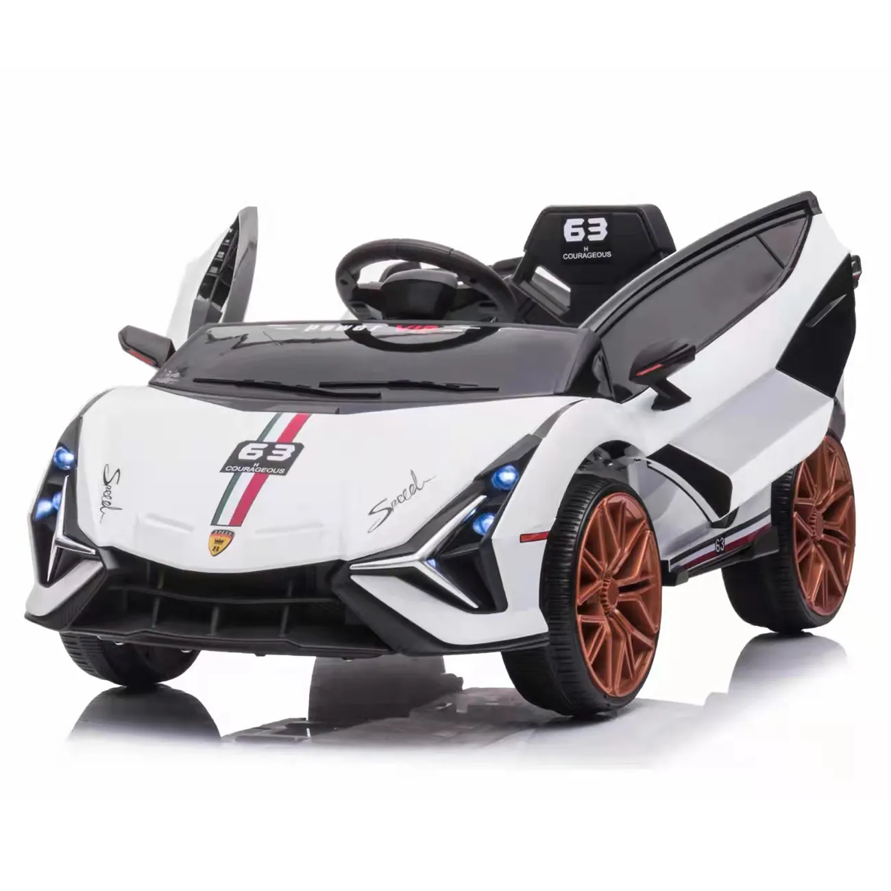 Voiture Électrique Pour Enfants à batterie 12V style Lamborghini XGZ7188 -  Allobebe Maroc