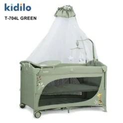 Lit parc cododo Kidilo T-704L disponible chez Allobebe Maroc
