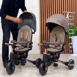 Tricycle Enfant Kidilo 3125 – Pousseur Parental, Siège Confortable, Pédalier, Dès 1 an – Image 11