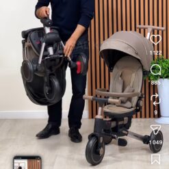 Tricycle Enfant Kidilo 3125 – Pousseur Parental, Siège Confortable, Pédalier, Dès 1 an – Image 12