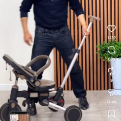 Tricycle Enfant Kidilo 3125 – Pousseur Parental, Siège Confortable, Pédalier, Dès 1 an – Image 15