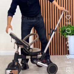Tricycle Enfant Kidilo 3125 – Pousseur Parental, Siège Confortable, Pédalier, Dès 1 an – Image 16
