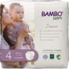 Couches Écologiques Taille 4 (7-14kg) 27un - Bambo Nature