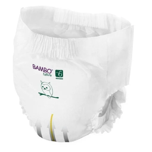 Couches Taille 6 (16kg+) 40 Unités - Bambo Nature