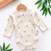 Body bébé Naissance Croisé 100% Coton Pur - Teddy Bear