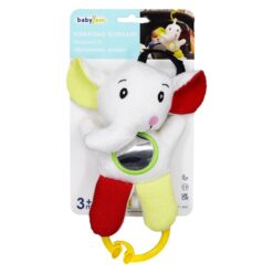 hochet éléphant vibrant à accrochet