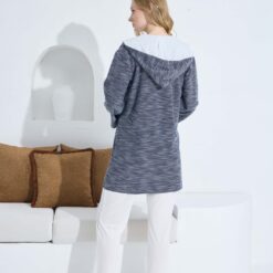 Pyjama grossesse allaitement 3 pcs avec capuche