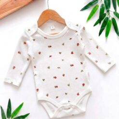 Body Bébé Fille en Coton Pur – Douceur et Confort Premium