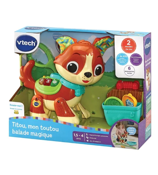 Titou, mon toutou balade magique- Vtech
