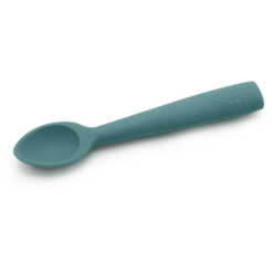Cuillére souple en silicone couleur Mint- Babyjem